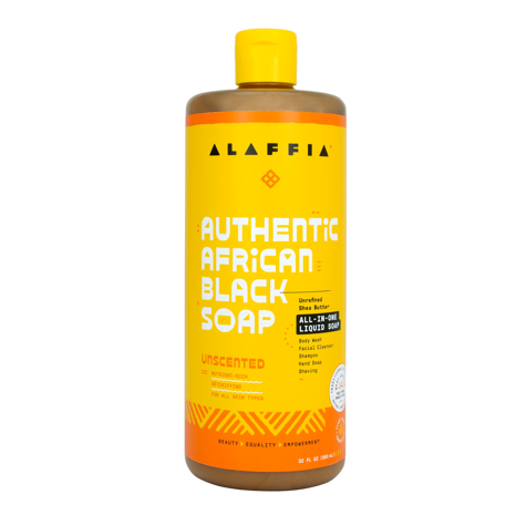 Authentic African Black Soap All-In-One