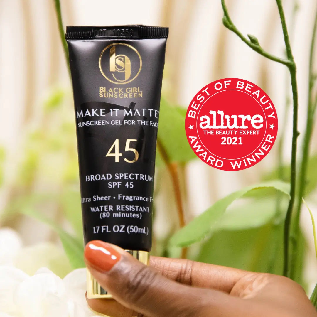 Black Girl Sunscreen Make It Matte SPF 45 Sunscreen Original 